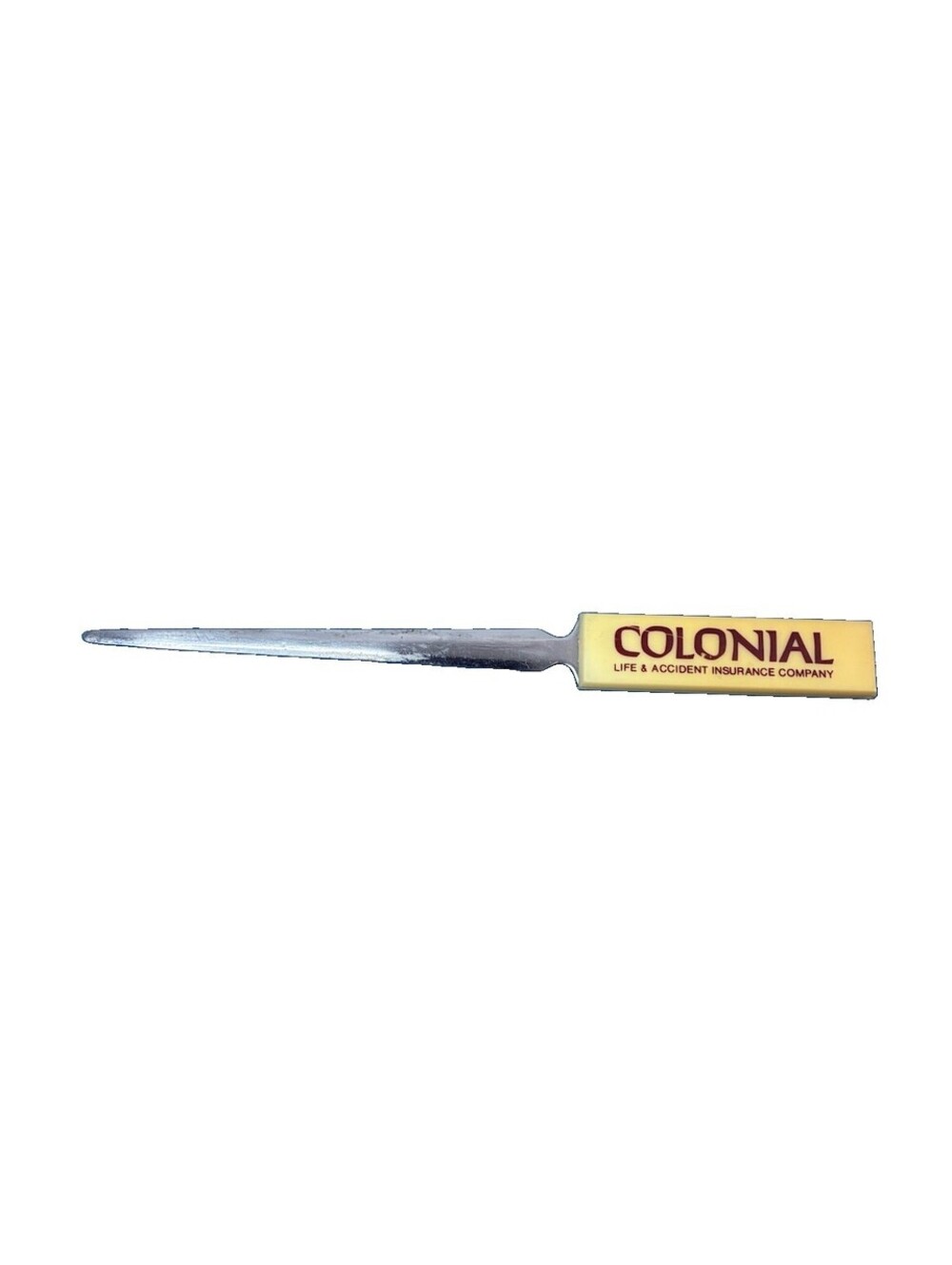Vintage Letter Opener - Colonial Life & Accident Insurance Company branded